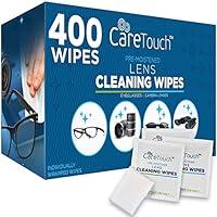 Algopix Similar Product 16 - Care Touch Glasses Wipes 400ct  Lens