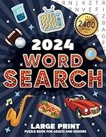 Algopix Similar Product 2 - 2024 Word Search Large Print Puzzle