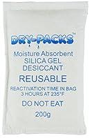 Algopix Similar Product 9 - 200 Gram Silica Gel Packet  Cotton 1