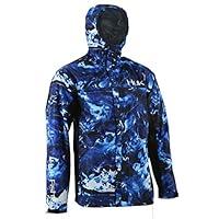 Algopix Similar Product 4 - Huk Mens CYA Camo Packable Rain Jacket
