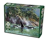 Algopix Similar Product 11 - Cobble Hill 1000 Piece Puzzle  Orcas 