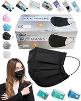 Algopix Similar Product 10 - 50 PCS1 BoxDark Black Breathable