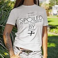 Algopix Similar Product 15 - Blessed by God Spoiled by my husband