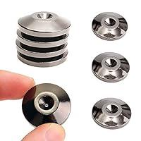 Algopix Similar Product 13 - Facmogu 8 PCS Black Speaker Spikes