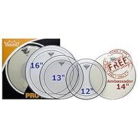 Algopix Similar Product 16 - Remo Pinstripe Clear Drumhead Pack