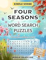 Algopix Similar Product 5 - Four Seasons Word Search Puzzles for