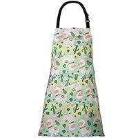 Algopix Similar Product 5 - MissOwl Adjustable Bib Apron Extra Long