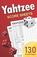 Algopix Similar Product 3 - Yahtzee Score Sheets Travel Size Score