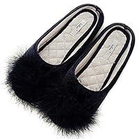 Algopix Similar Product 9 - Womens Cozy Velvet Memory Foam House