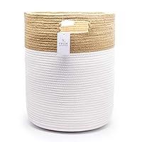 Algopix Similar Product 18 - Large Living Room Blanket Basket  Tall