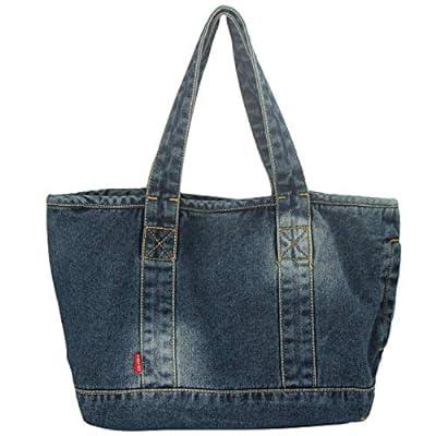 Best Deal for Vantoo Denim Handbag Shoulder Bag Purse Tote Bag