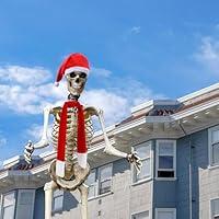 Algopix Similar Product 16 - Honoson 2 Pcs 12 ft Giant Skeleton