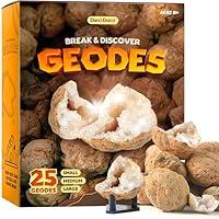 Algopix Similar Product 11 - Break  Discover Geodes Kit for Kids 