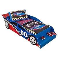 Algopix Similar Product 3 - KidKraft Toddler Racecar Bedding Set