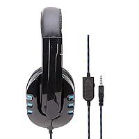 Algopix Similar Product 4 - OverEar Wired Headphones Black and
