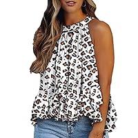 Algopix Similar Product 10 - Hmazy Halter Ruffle Womens TopsCasual