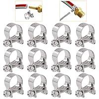 Algopix Similar Product 7 - Rustark 12 Pcs Hose Clamp Assortment