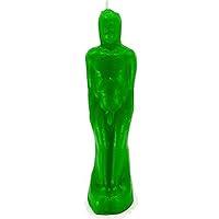 Algopix Similar Product 9 - Green Male Figure Image Candle for