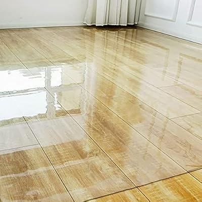 PVC Floor Mat Transparent Carpets Wooden Floor Protection Rugs