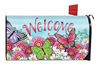 Algopix Similar Product 1 - Butterfly Welcome Spring Magnetic