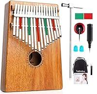 Algopix Similar Product 2 - Vangoa Kalimba 17 Keys Thumb Piano