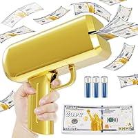 Algopix Similar Product 19 - generic Metallic Gold Money Gun Shooter