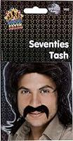 Algopix Similar Product 1 - Smiffys Male 70s Tash Black