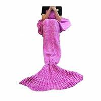 Algopix Similar Product 4 - FYHAP Mermaid Blanket Mermaid Tail