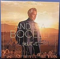 Algopix Similar Product 8 - Andrea Bocelli signed Believe 12 LP