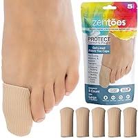 Algopix Similar Product 4 - ZenToes 5 Pack Toe Caps Closed Toe