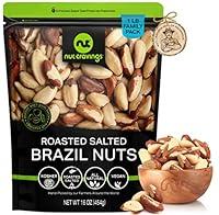 Algopix Similar Product 15 - NUT CRAVINGS  Brazil Nuts Roasted 