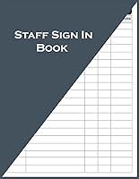 Algopix Similar Product 2 - Staff Sign In Book Employee time sheet
