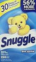 Algopix Similar Product 1 - Snuggle Fresh Dryer Sheets Blue
