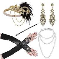 Algopix Similar Product 19 - Cizoe 1920s Gatsby Accessories Set for