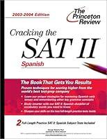 Algopix Similar Product 10 - Cracking the SAT II Spanish 20032004