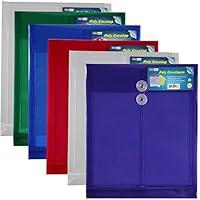 Algopix Similar Product 20 - Letter Size Poly String Envelope with