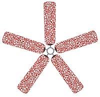 Algopix Similar Product 19 - Fan Blade Designs Red Hawaiian Ceiling