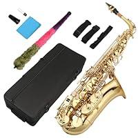 Algopix Similar Product 3 - Ktaxon Alto Saxophone Drop E Flat Brass