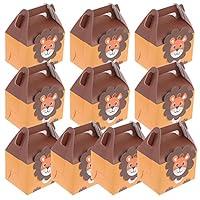 Algopix Similar Product 13 - NUOBESTY 10pcs Animal Party Favor Boxes