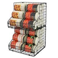 Algopix Similar Product 5 - Stackable Can Organizer for Pantry with