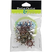 Algopix Similar Product 14 - EYELET OUTLET Ship Wheel Brads
