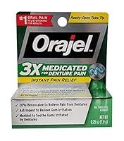 Algopix Similar Product 12 - Orajel Instant Pain Relief Gel