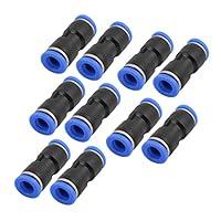 Algopix Similar Product 1 - uxcell 10Pcs 8mm Dia 2 Way Straight