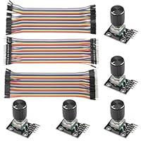 Algopix Similar Product 5 - WMYCONGCONG 5 PCS KY040 Rotary Encoder