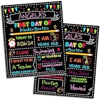 Algopix Similar Product 15 - DoubleSided First Day of School Board