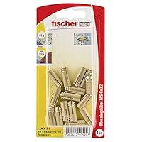 Algopix Similar Product 12 - Fischer 90520 6 x 22 mm MS K Brass