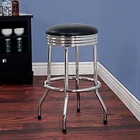 Algopix Similar Product 15 - Trademark Gameroom Retro Ribbed Swivel