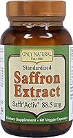 Algopix Similar Product 13 - ONLY NATURAL SAFFRON EXTRACT885MG 60