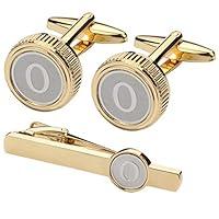 Algopix Similar Product 18 - GWD Mens Cufflinks Tie clips set Set