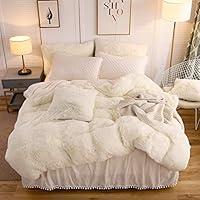Algopix Similar Product 13 - LIFEREVO Cream Luxury Plush Shaggy